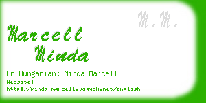 marcell minda business card